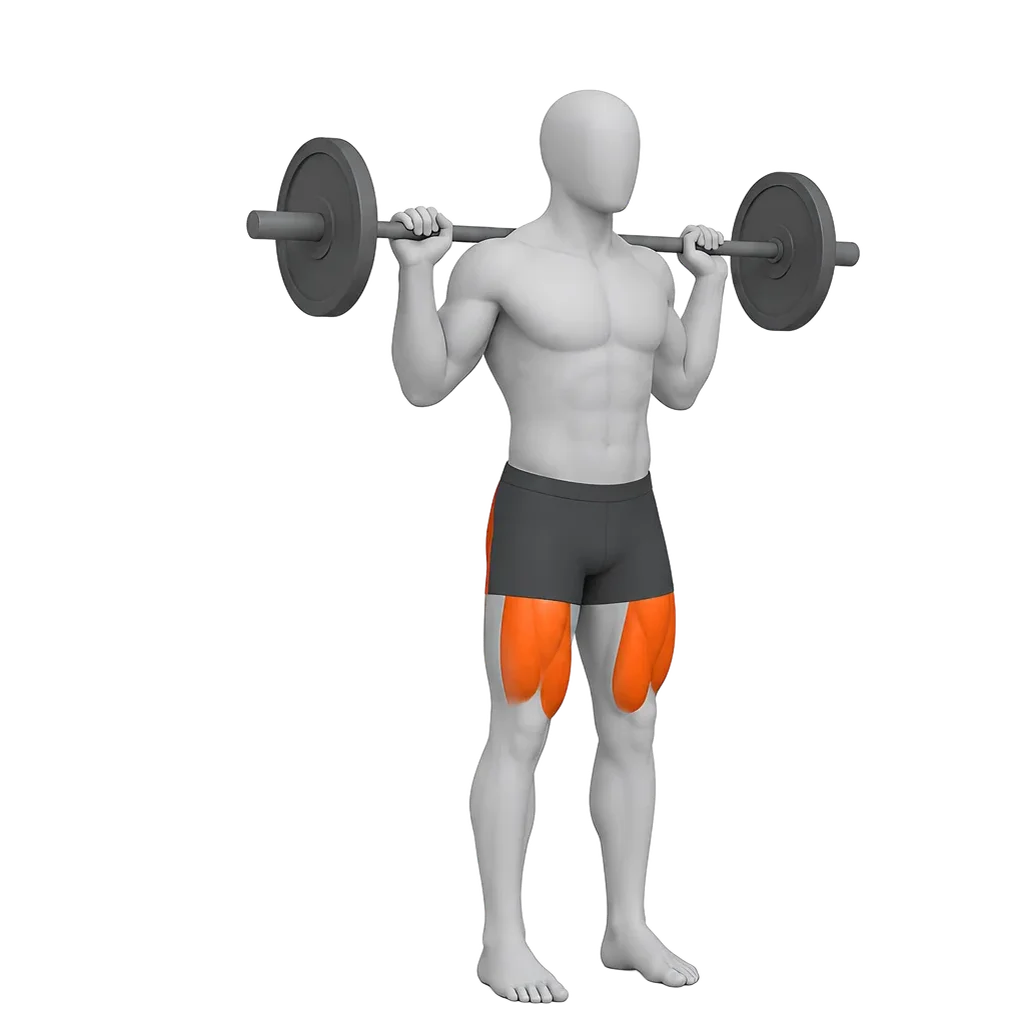 Barbell Reverse Lunge